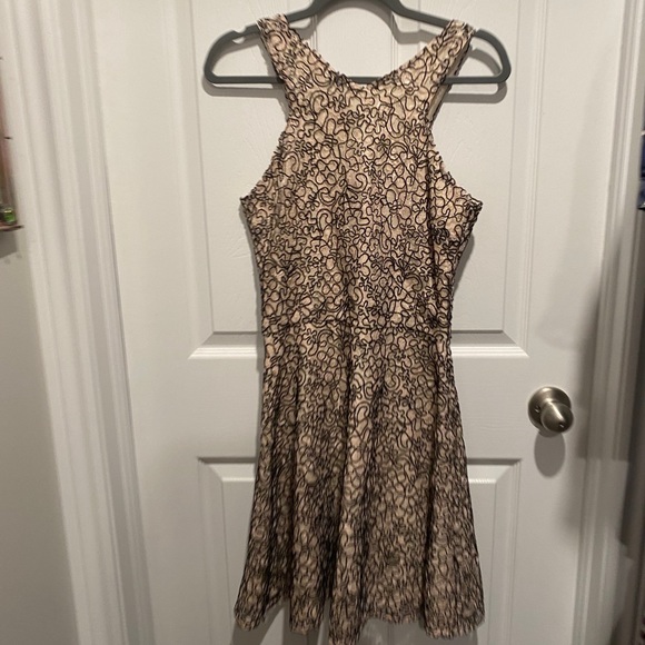 🎈NEW Aqua cream & black dress - Picture 8 of 16